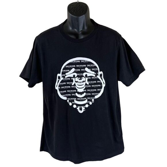 True Religion Screen Print T-shirt - Picture 1 of 7